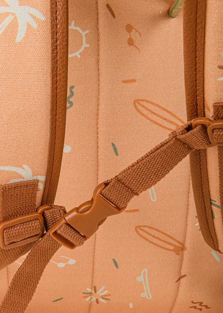 Back view of venice backpack for children